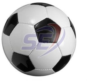 Black &AMP; White PU Football