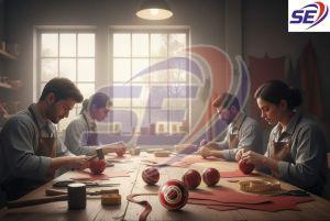 Leather Cricket Ball Third Party Manufacturing Services