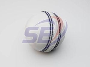 White Cricket Leather Ball