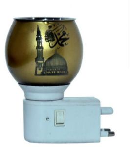 Mosque Minaret Calligraphy Plug Night Lamp
