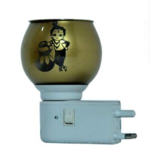 Classic Krishna Pot Art Plug Night Lamp