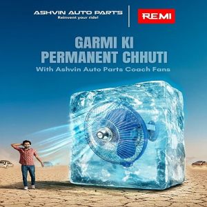 6 Inch Remi Mini Deluxe Osc Car Fan