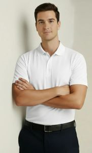White Plain Round Neck T Shirt
