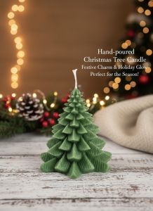Christmas Tree Shaped Scented Candle
