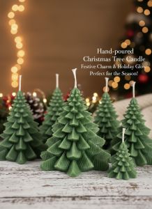 Christmas Tree Shaped Scented Candle