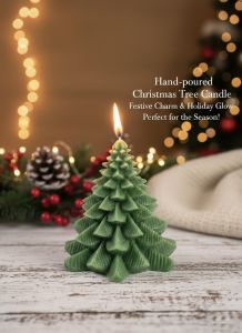 Christmas Tree Shaped Scented Candle