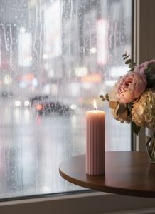 Baby Pink Ripped Soy Wax Scented Candle