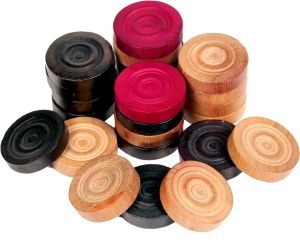 Wooden Carrom Coins