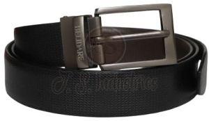 Black Full Grain Leather Belt for Men