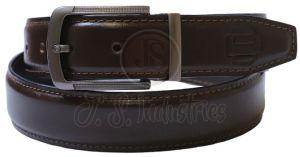 Classic Brown Leather Formal Belt