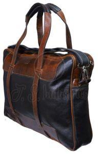 Vintage Leather Duffel Bag for Men