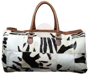 Genuine Cowhide Leather Duffel Bag