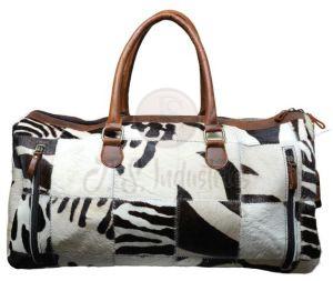 Genuine Cowhide Leather Duffel Bag
