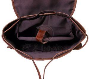 Genuine Leather Vintage Brown Rucksack Backpack