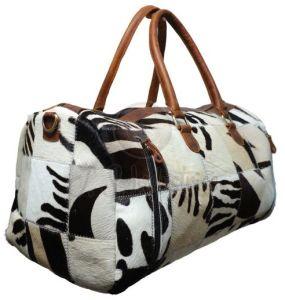 Genuine Cowhide Leather Duffel Bag