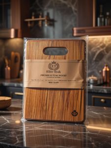 Teak Wood Chopping Board with Handle