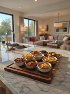 Wooden Serving Tray Without Handle