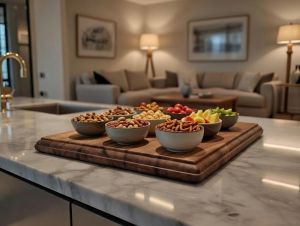 Teak Wood Serving Tray