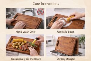 Premium Teak Wood Chopping Board