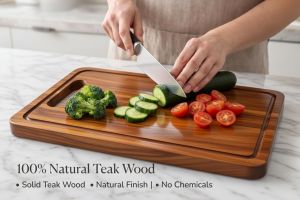 Premium Teak Wood Chopping Board