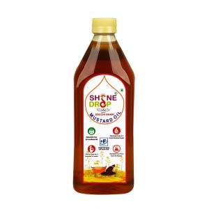 1L Shine Drop Kacchi Ghani Mustard Oil