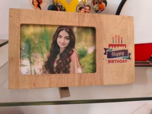 Customized Happy Birthday Wooden Frame