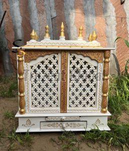 Traditional Painted Wooden Temple