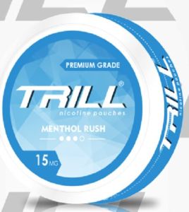 Trill Menthol Rush Nicotine Can