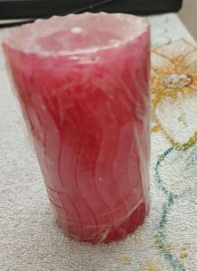 Obelisk Minimal Soy Wax Pillar Candle