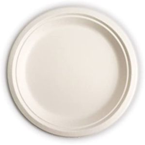 Sugarcane Bagasse Round Plates