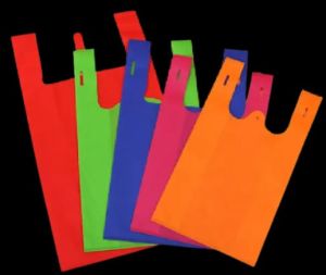 Plain W Cut Non Woven Bag