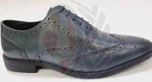 AT-D-26 Tremendous Mens Black Leather Shoes