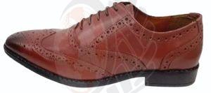 ATD07 Tremendous Mens Dark Brown Leather Shoes