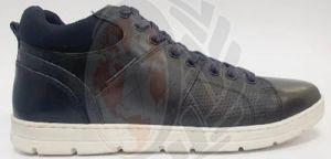ATD34 Tremendous Mens Black Leather Shoes