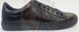 ATD38 Tremendous Mens Black Leather Shoes