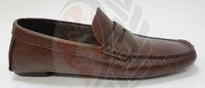 ATD42 Tremendous Mens Brown Leather Loafer