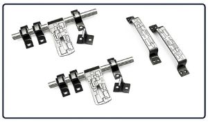 Black Matte Stainless Steel Aldrop Handle Set