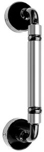 Black Silver Stainless Steel Concealed Handle