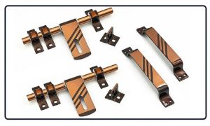 Copper Antique Stainless Steel Aldrop Handle Set