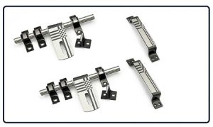 Full Brass Stainless Steel Aldrop Handle Set