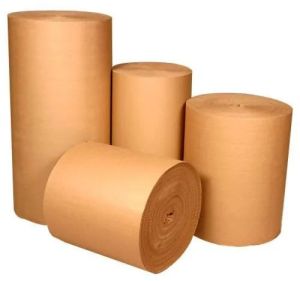 Brown Corrugated Roll