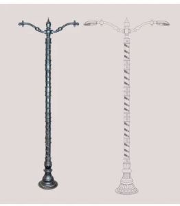 3m Street Light Pole