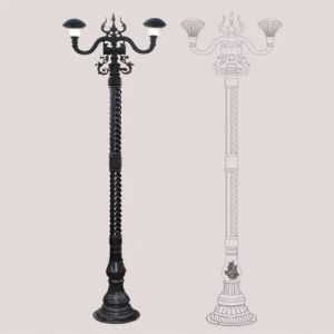 3m Street Light Pole