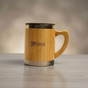 Dgm Bamboo Barrel The Insulated Office Mug