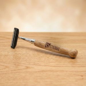 Dgm Timber-Grip Precision 3-Blade Safety Razor