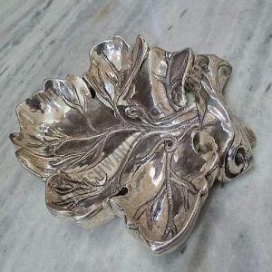 10 Mm Silver Coated Leaf Tray