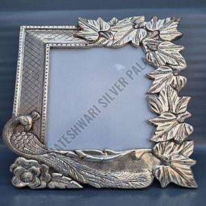 Designer Silver Plated Photo Frame