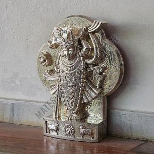 Silver Plated Banke Bihari Statue