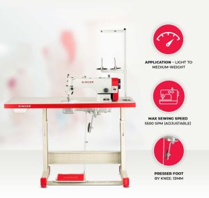 9900 Singer Single Needle Lockstitch Machine