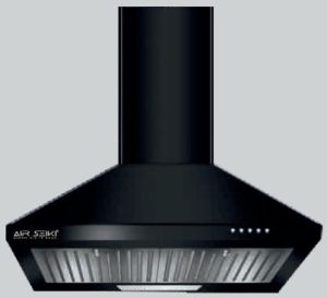 1100 CMH Pyramid Baffle Filter Wall Mounted Kitchen Chimney